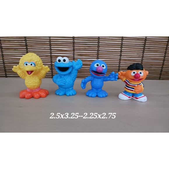 Hasbro Sesame Street Workshop Counts School Bus Characters Replacements - Picture 1 of 3
